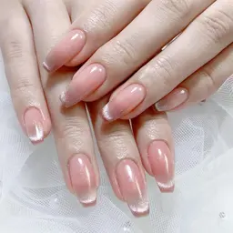 🔥【ミニモ限定キャンペーン】🌟  🔥ソフトオフ無料🔥カラーの組み合わせ自由🎊チークネイル＋マグネットフレンチー