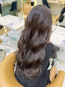 🌟ダメージ軽減低温デジタルパーマ➕似合わせカット➕高保湿トリートメント【ランクアップ可】🌟【こて巻き風/韓国】