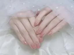 【オフ有り】ワンカラーORラメグラデーション⭐️2級持ち研修