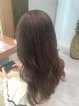 ワンカラー＋Aujuaトリートメント＋炭酸スパ＋ブロー