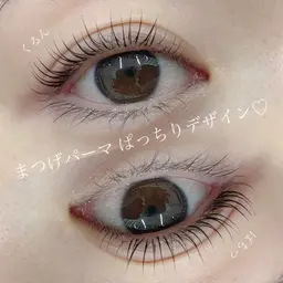 (上)まつげパーマ無料モデル✨