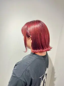 ブリーチ初心者OK✨透明感とダメージ配慮のカラー