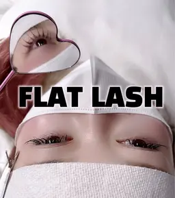 マツエク付け放題（140本まで）　フラットラッシュ