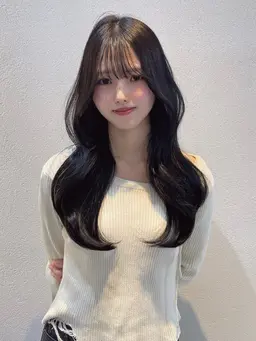 韓国レイヤーカット＋ケアカラー＋TOKIOトリートメント🫧