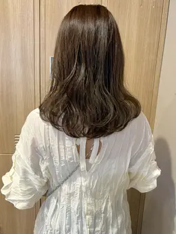 【🍃大人な潤つや髪🍃】色素改善ダブルアッシュカラー+髪質改善トリートメント　【ブリーチなし】