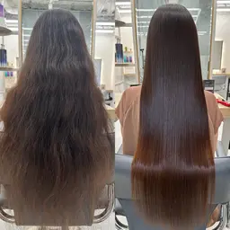 💛🉐【新規限定】【12月限定】カット+カラー+縮毛矯正+選ぶトリートメント