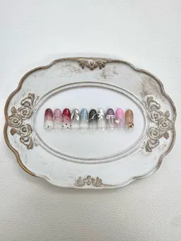 【オフ有】グラデーション+写真アート2本付 0円