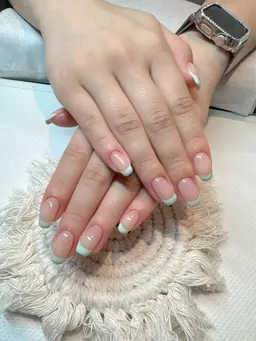 (オフ込み)シンプルデザインネイル