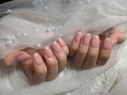 【ジェルオフあり】ワンカラーorラメグラデーション