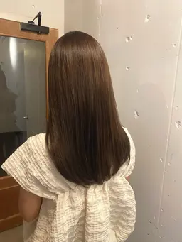 ✨触れたくなる艶髮✨カット＋酸性縮毛矯正＋ケアトリートメント