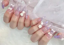 スカルプ◆ラメグラデーション