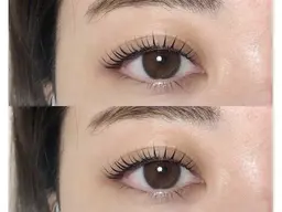 上まつげパーマ(無料モデル)