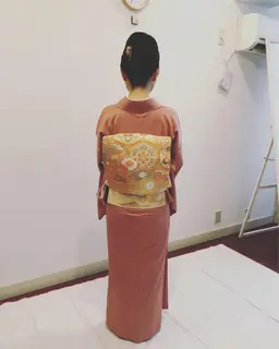 訪問着着付け(お太鼓)※当日予約不可