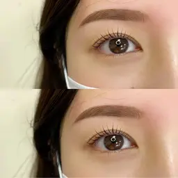 【ご新規様】🌟人気No.1セットメニュー🌟まつげパーマ(上のみ)×美眉スタイリング🪽[亀戸・錦糸町]