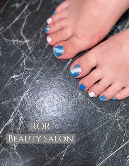 フットネイル👣⸒⸒ワンカラー・マグネット・フラッシュ