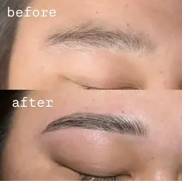 本日限定⭐️【ハリウッドブロウリフト】パーマ＋WAX脱毛で美眉　垢抜け効果💡♪メンズ👦ok👌モデル価格✨