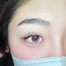 ケラチンラッシュリフト＋アイブロウデザインwax