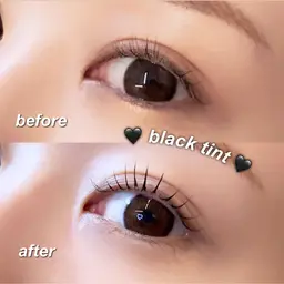 🇰🇷韓国で話題マスカラパーマ🐈‍⬛ブラックティント⛓🖤⋆͛*͛