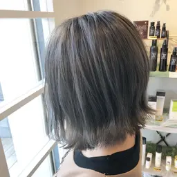 【外国人風ダブルカラー】カット＋シークレットハイライト＋カラー＋ミルボン3ステップトリートメント