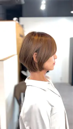 【ミニモ学割】似合わせカット＋似合わせカラー＋高保湿トリートメント💛ショート／ボブ／ハンサムショート／グレージュ