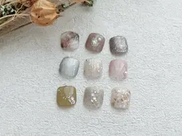 【foot】選べる♪親指アート