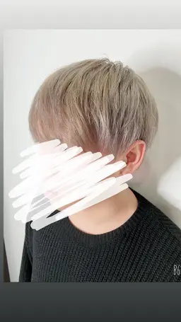 ♥︎メンズ限定❤︎💐カット&ダブルカラー💐