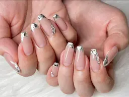 ガラスフレンチ【クリアベース 】✨️オフあり🍒