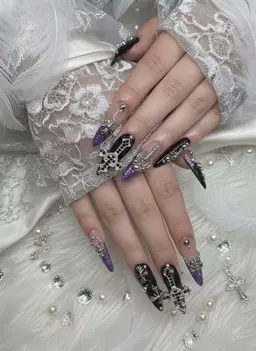 【ジェルチップ】《長さ出し》デザインやり放題【当店人気NO1】【深爪可】【モチ良】【爪に優しい】【装着感軽い】