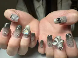 チープスカルプ長さ出し＋持ち込みデザイン6本(シンンプ10)