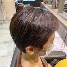 人気No.2✨【30%OFF】白髪ぼかしハイライト＋透明感カラー