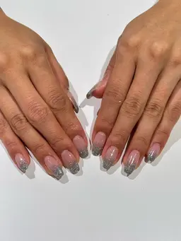 ハンドのみ オフあり ラメグラデーション