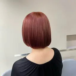 《ケアブリーチ使用💓》ブリーチonカラー+カット𓂃🫧‪