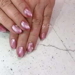 マグネットネイルのワンカラー