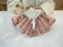 【✨オフあり(別途)✨】カラーグラデーション(2色まで)+パーツ2個+ドライケア+オイル+ハンドクリーム