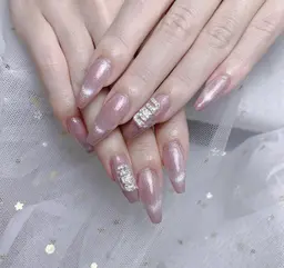 🌈❣️[チップ長さだし]韓国風ワンホンマグネットor大きいパーツ2個無料❤️‍🔥