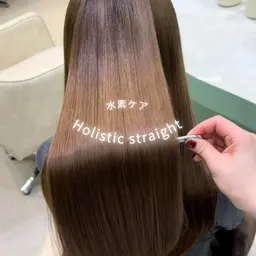 ホリスティックカラー＋超高濃度水素ストレート💧✨
