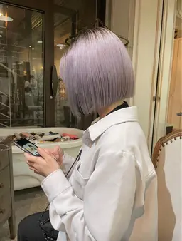 🌷✨大人気✨【イメチェンしちゃいます】✨🌷カット＋超透明感カラー（ブリーチ込み）＋最高級3stトリートメント