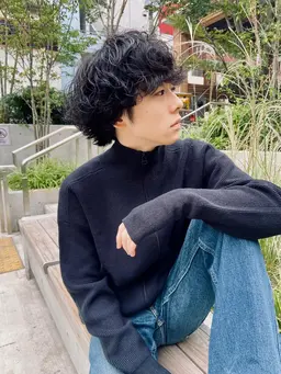 【3回目】メンズパーマ＋カット＋シャンプートリートメント