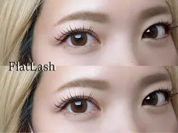 フラットラッシュ100本！オフ込み✨