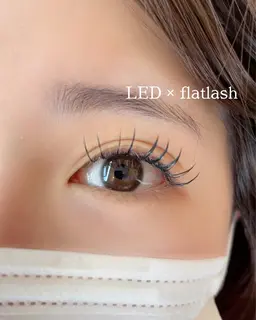 【即硬化】 LED×フラットラッシュ付け放題💫