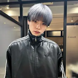 メンズカット＋ハイライト＋パーマ