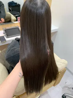 《𖧷 ⁺. 新規限定クーポン50%off𖧷 ⁺. 》髪質改善縮毛矯正+トリートメント