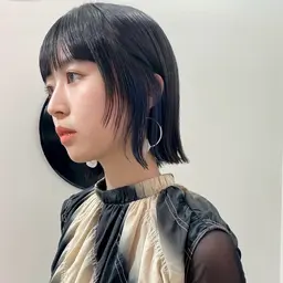 🍋インナーカラー(ブリーチ+全体カラー)+選べるトリートメント🍋