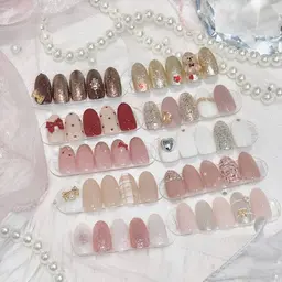 🔰口コミ記入必須【Jr.】HAND⭐️オフなし⭐️🌸🩷春限定ネイル🩷🌸