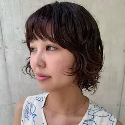 似合わせカット＋デジタルパーマ＋水素TR【レイヤーパーマ】【癖毛風パーマ】【ブリーチパーマ】【デジタルパーマ】