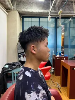 🦖セット簡単楽になる👑束間メンズカット🌟【シャンプー込み】