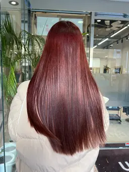 💥🌤【💫ワンカラー☀️➕🌈uniqueプレミアムトリートメント❤️‍🔥】サラサラ🌸ツヤツヤ🎀艶髪