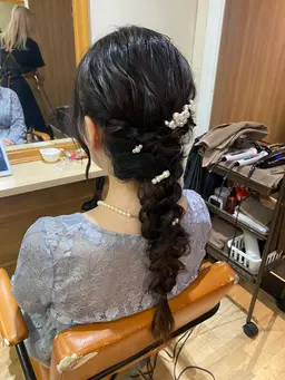 ヘアアレンジ➡︎結婚式💕二次会🎉パーティー🥂イベント💝成人式🎊卒業式🎓入学式🍀お祭り🎀等々に是非✨