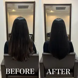 【60代限定】  ●タンパク質で満たす天然ヘアカラー3時間　¥16800→0