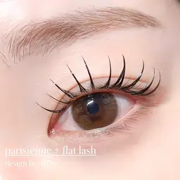 【今だけ限定🌈話題のパリエク】パリジェンヌ+フラットラッシュ最大120本